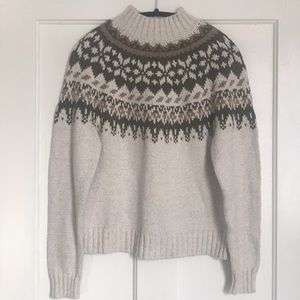 VINTAGE WOOLRICH MOCK NECK SWEATER